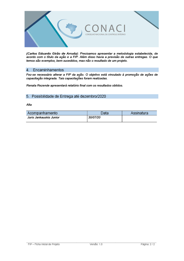 Termo de Abertura do Projeto